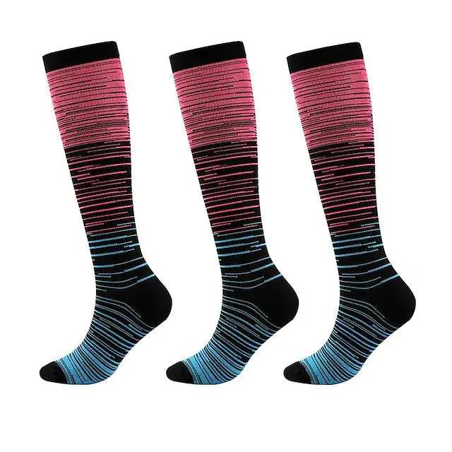 3-Pairs: Gradient Compression Socks