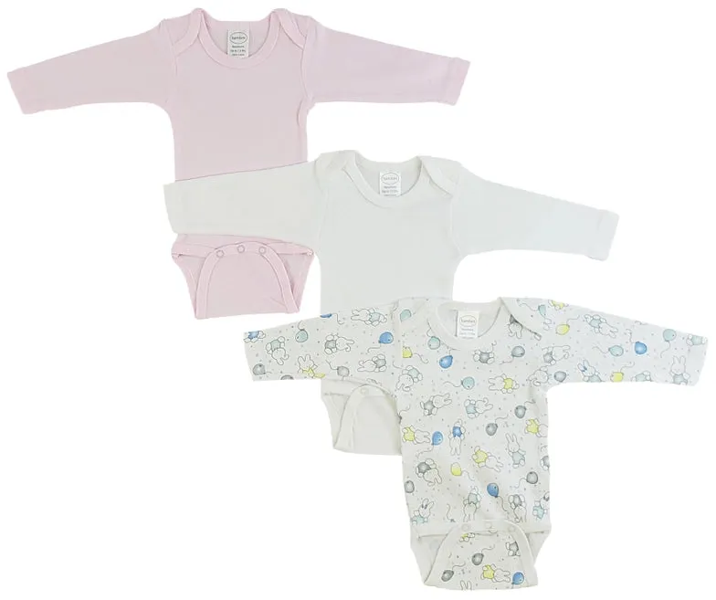 Bambini Longsleeve Onezie 3 Pack