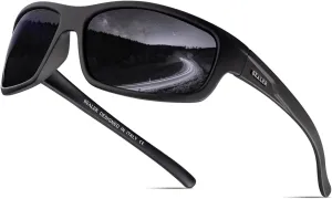 BEALER Polarized Sports Sunglasses for Men Lightweight TR90 Frame Sun Glasses Driving Cycling Fishing UV Protection Shades