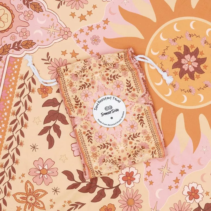 Boho Sun Quick Dry Beach Towel