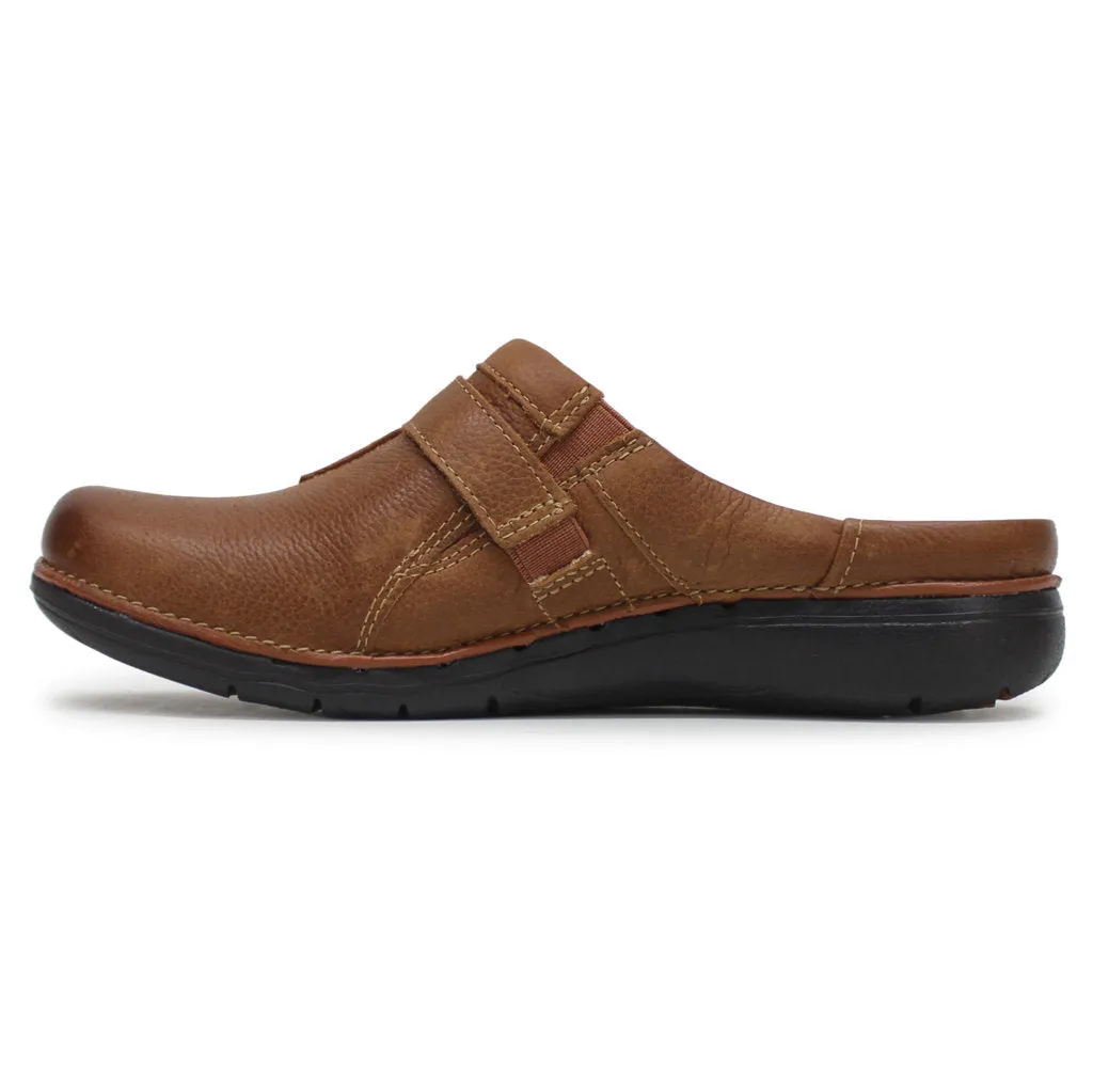 Clarks Un Loop Ease Leather Women's Slip On Shoes