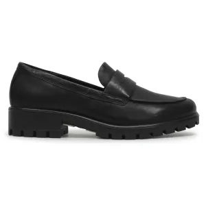 Ecco Modtray Full Grain Leather Women's Loafer Shoes