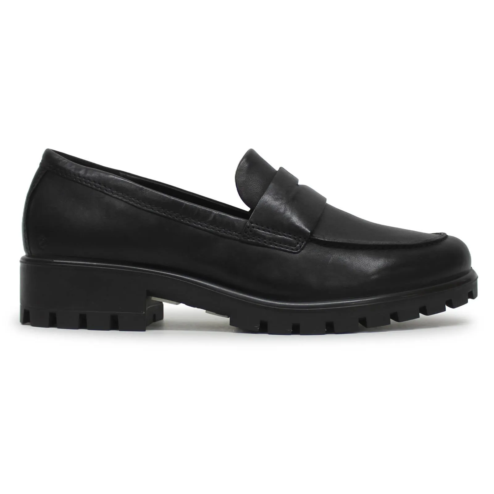 Ecco Modtray Full Grain Leather Women's Loafer Shoes