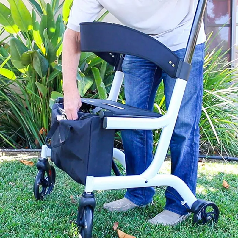 Heavy Duty Standing Upright Walker With Seat