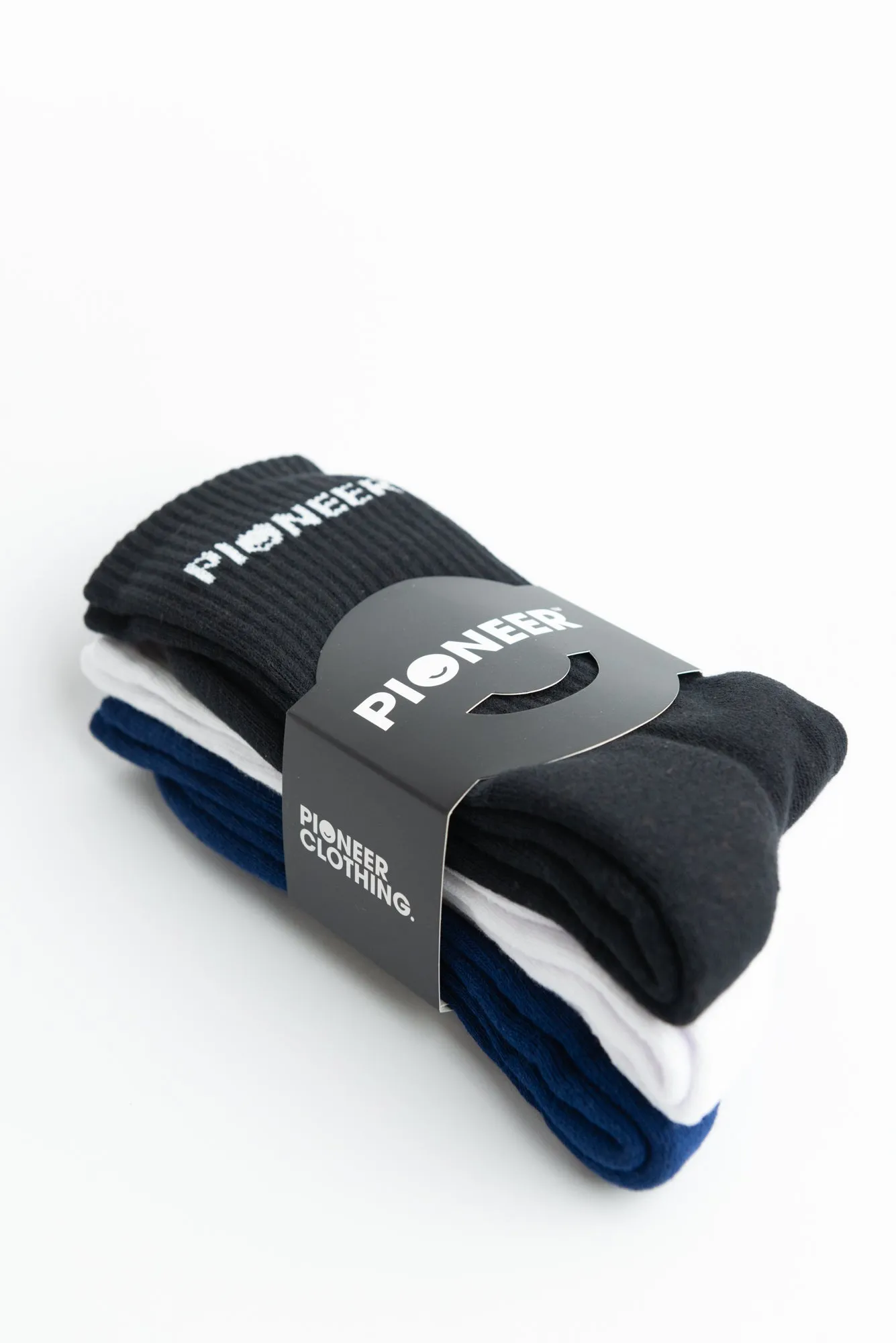 Plain Organic Cotton Sock 3 Pack