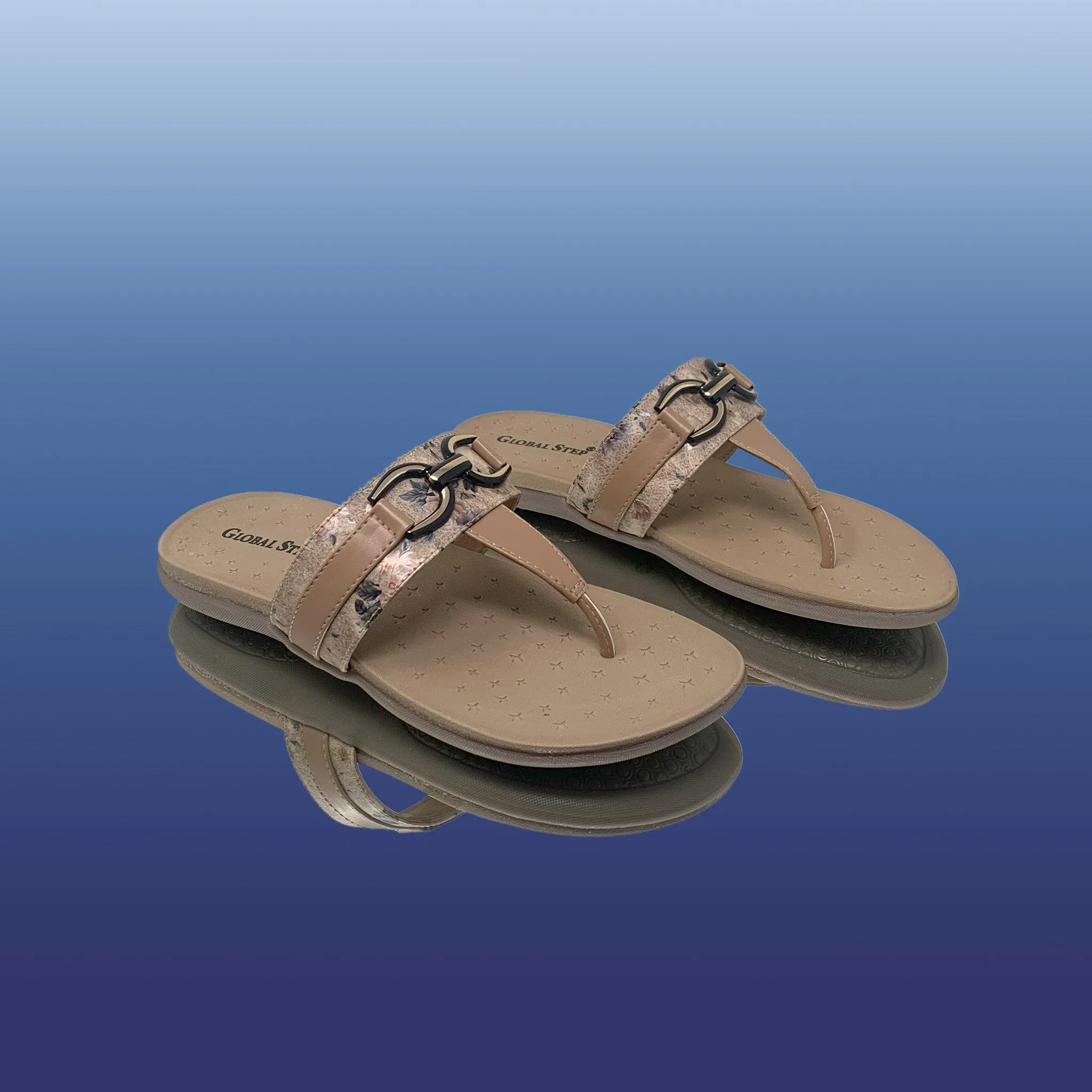 Refined Buckle Detail Sandals