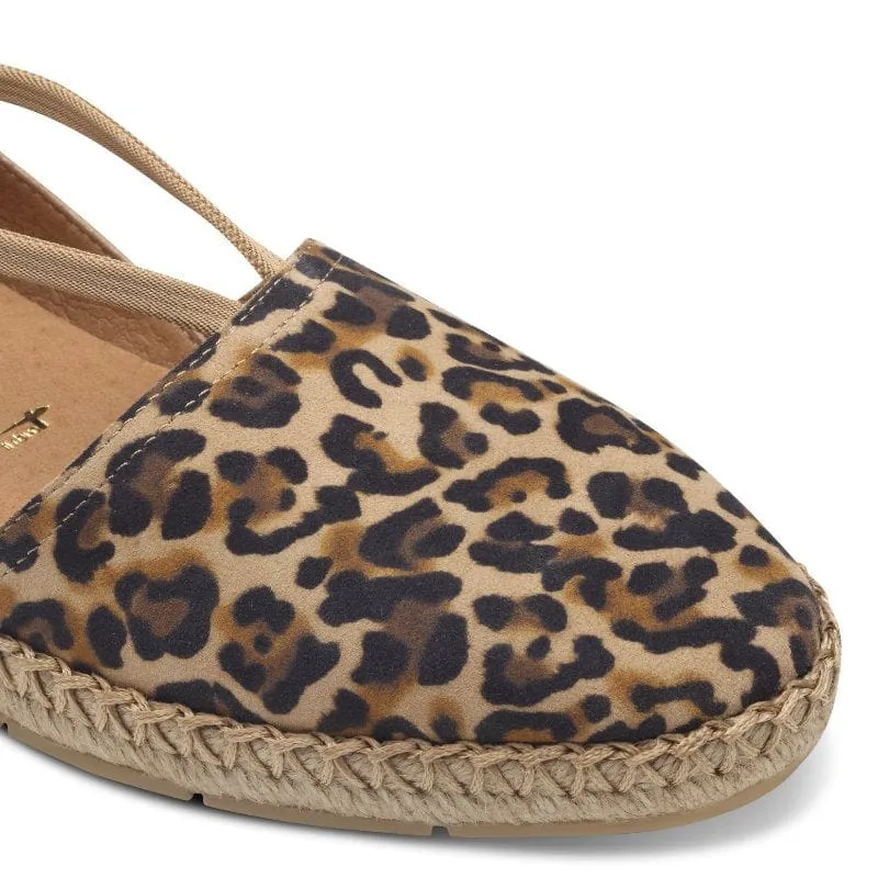 Tamaris Womens Leopard Slip-on Shoes 1-24620-44