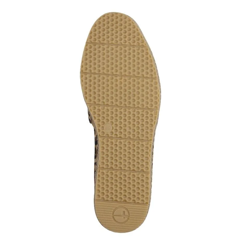 Tamaris Womens Leopard Slip-on Shoes 1-24620-44